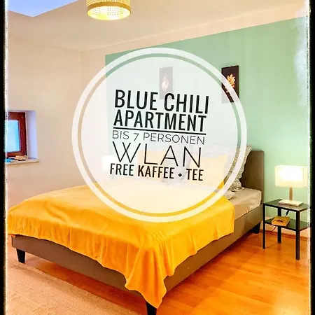 Blue Chili 21-4 - 3 Schlafzimmer - 7 Betten - Wlan - Balkon Apartment Magdeburg